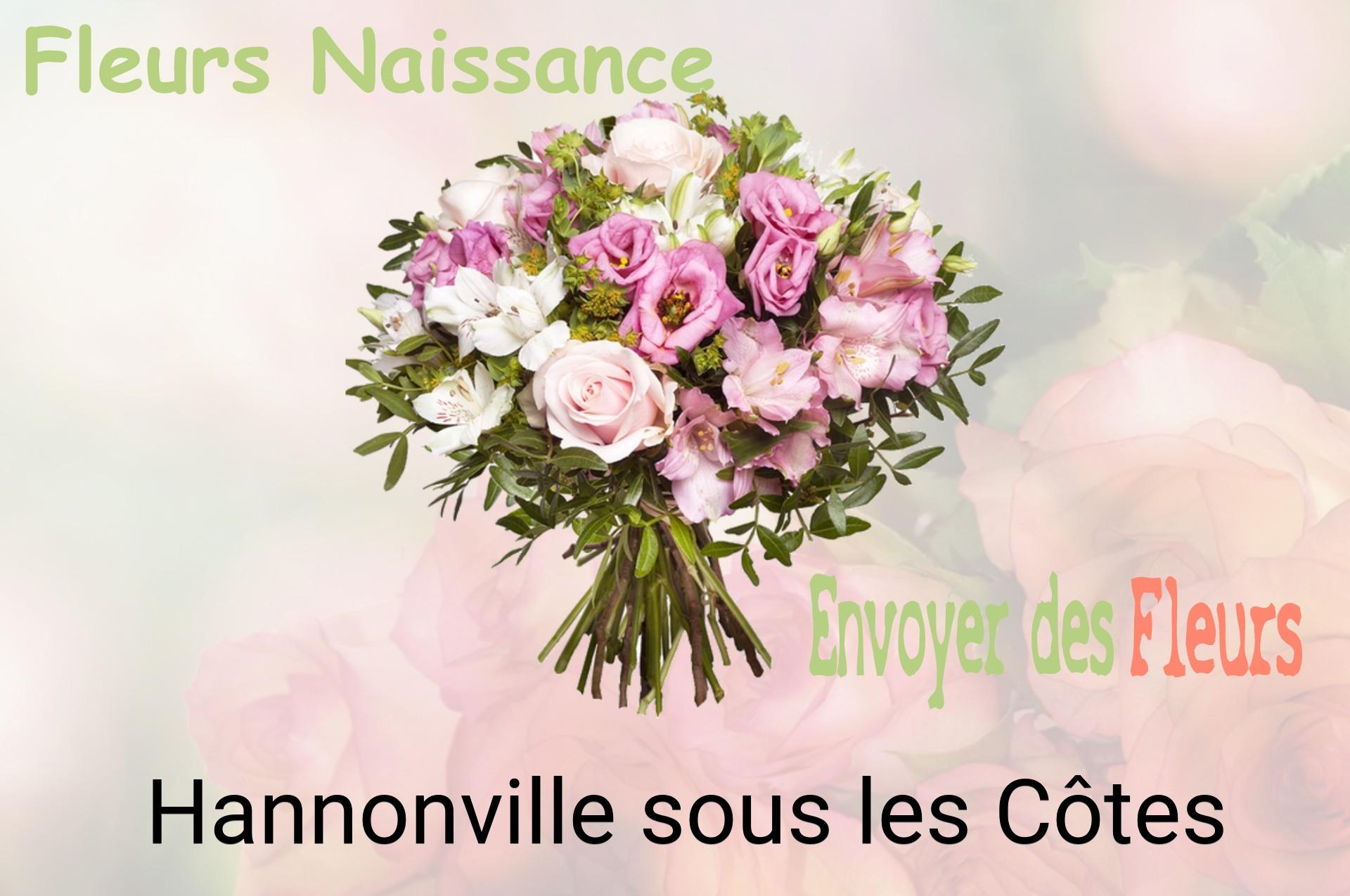 Bouquet de fleurs de naissance livré à Hannonville-sous-les-Côtes